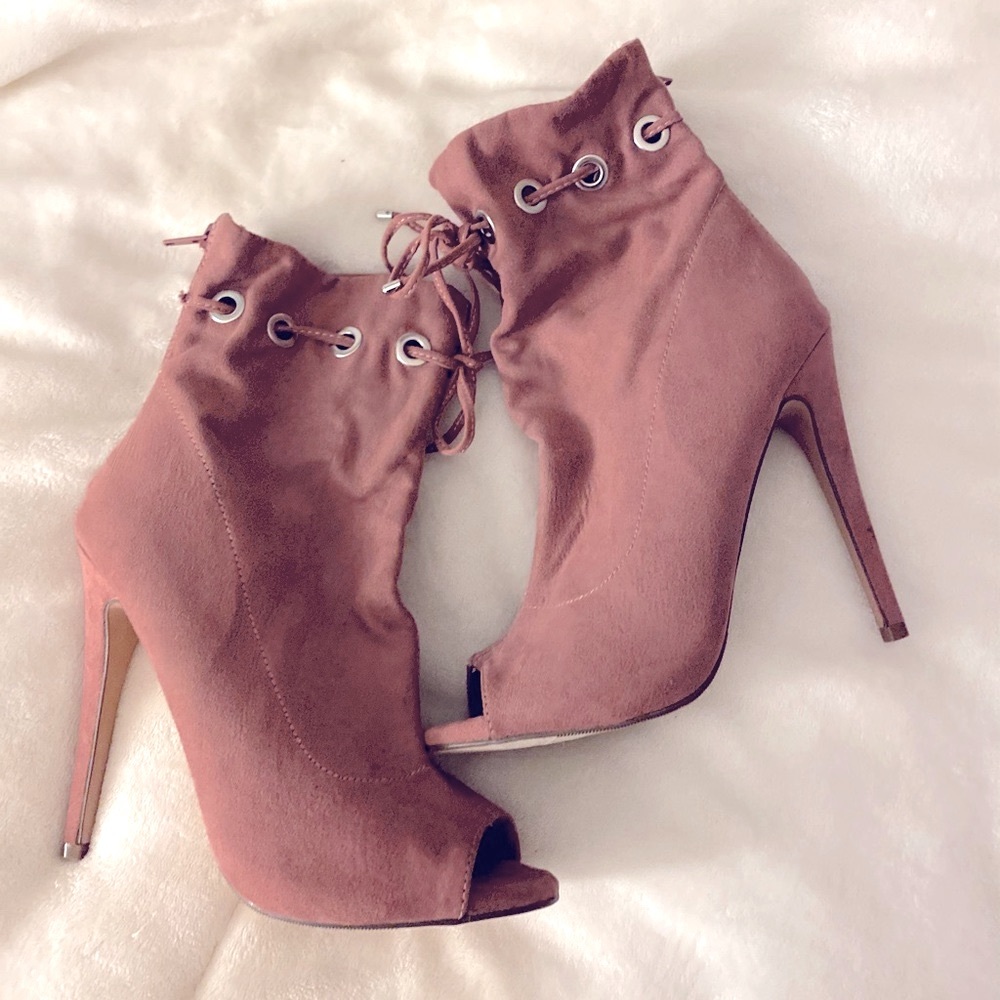 Heels, booties NWOT